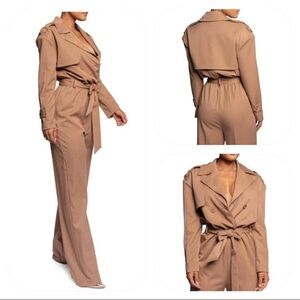 JLUXLABEL Camel Jumpsuit